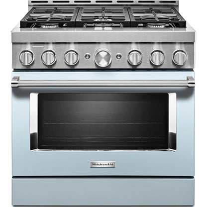KitchenAid Gas Range (KFGC506JMB) - Misty Blue