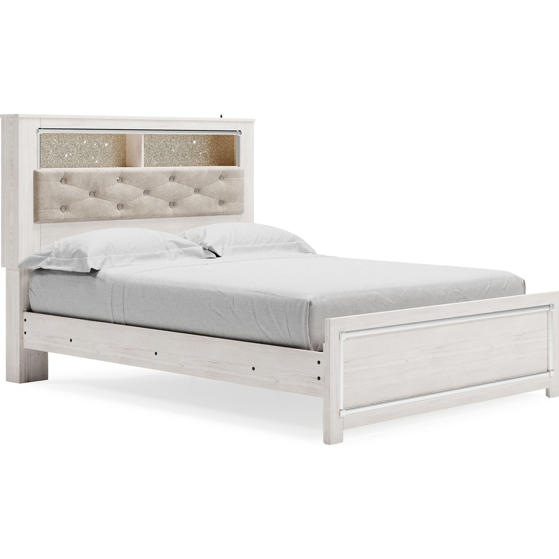 Oliah 3 Piece Queen Bed - White