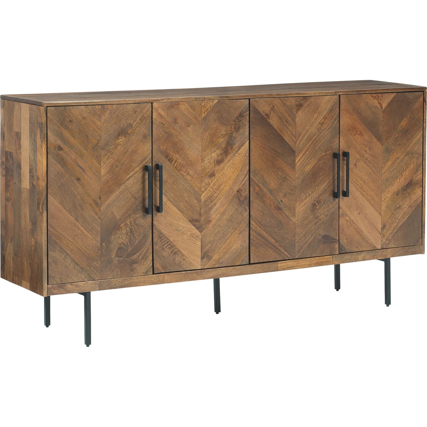 Prattville Accent Cabinet - Brown