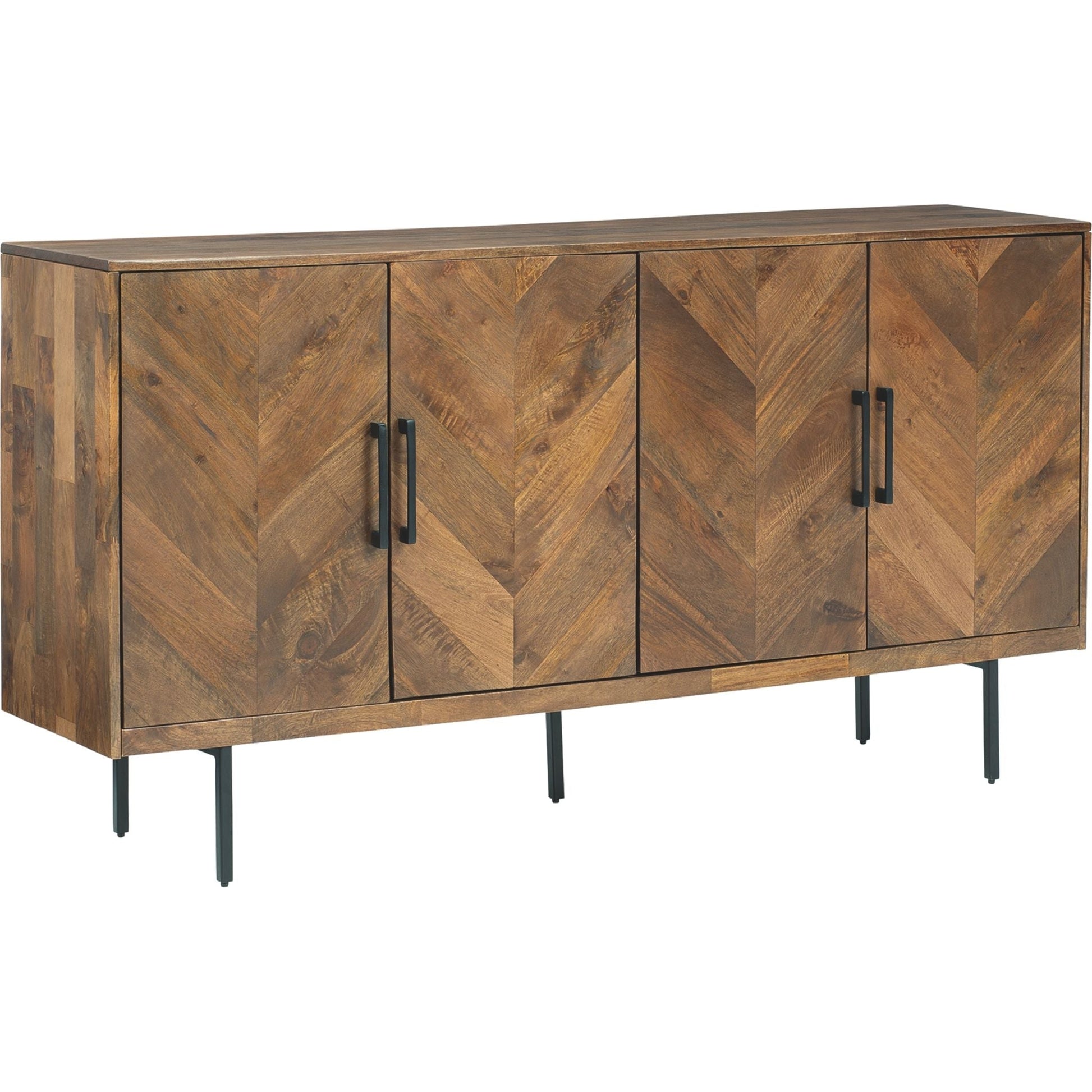 Prattville Accent Cabinet - Brown