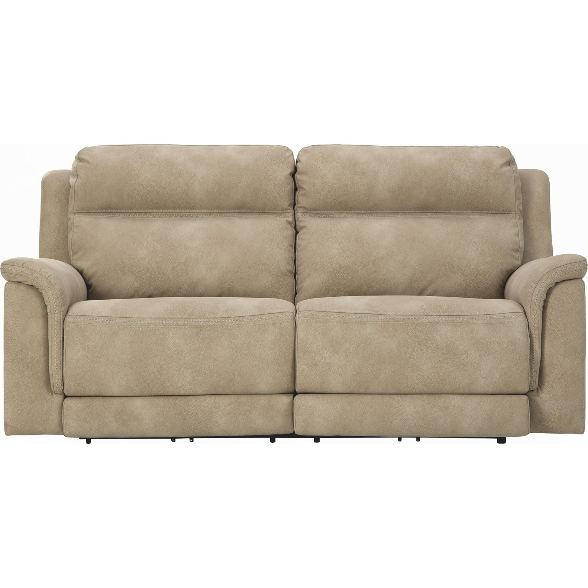 Next Power Reclining Sofa - Sand