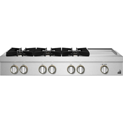 JennAir 48" Gas Cooktop (JGCP548HL) - Stainless Steel