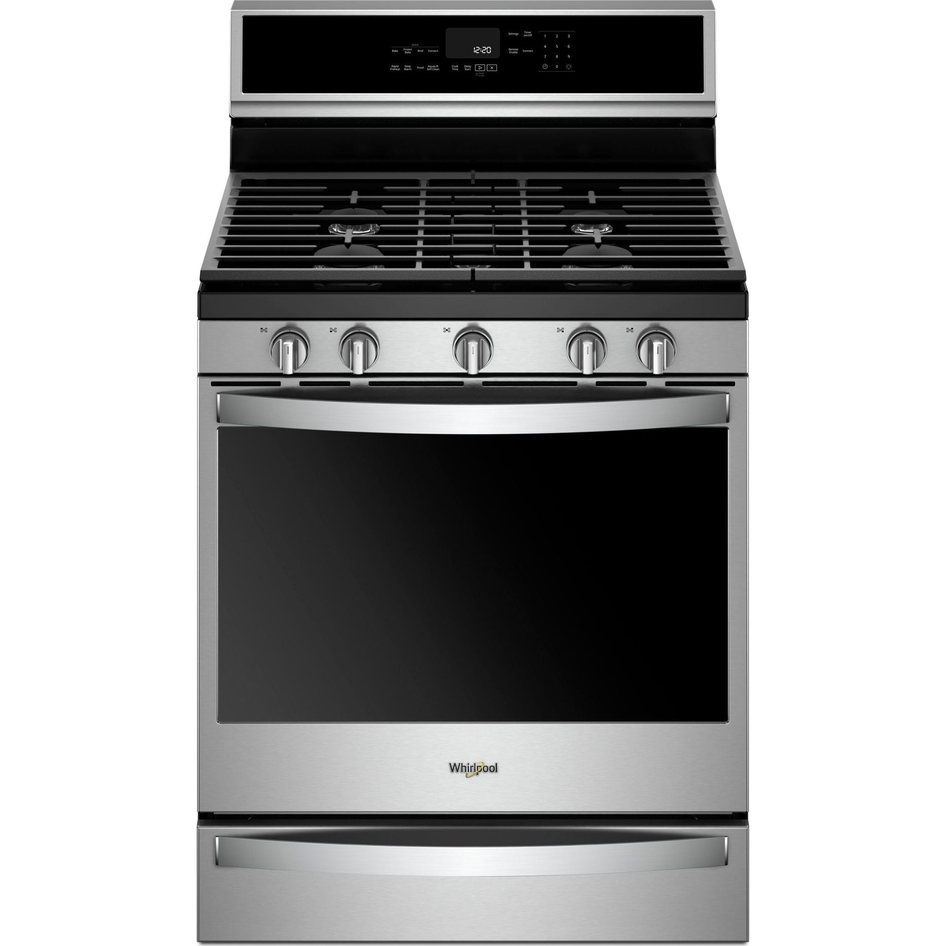 Whirlpool Gas Range (WFG975H0HZ) - Stainless Steel