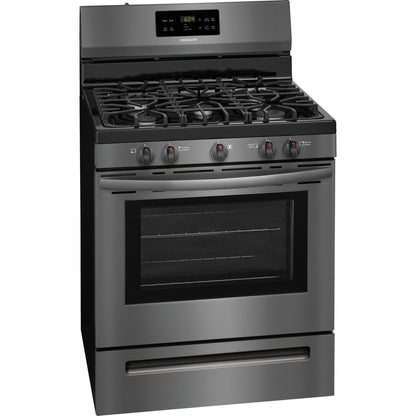 Frigidaire Gas Range (FFGF3054TD) - Black Stainless