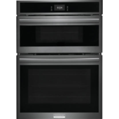 Frigidaire Gallery 30" Microwave/Wall Oven (GCWM3067AD) - Black Stainless, SmudgeProof