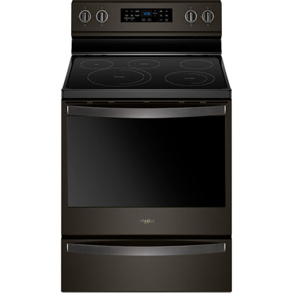 Whirlpool Convection Range (YWFE775H0HV) - Black Stainless