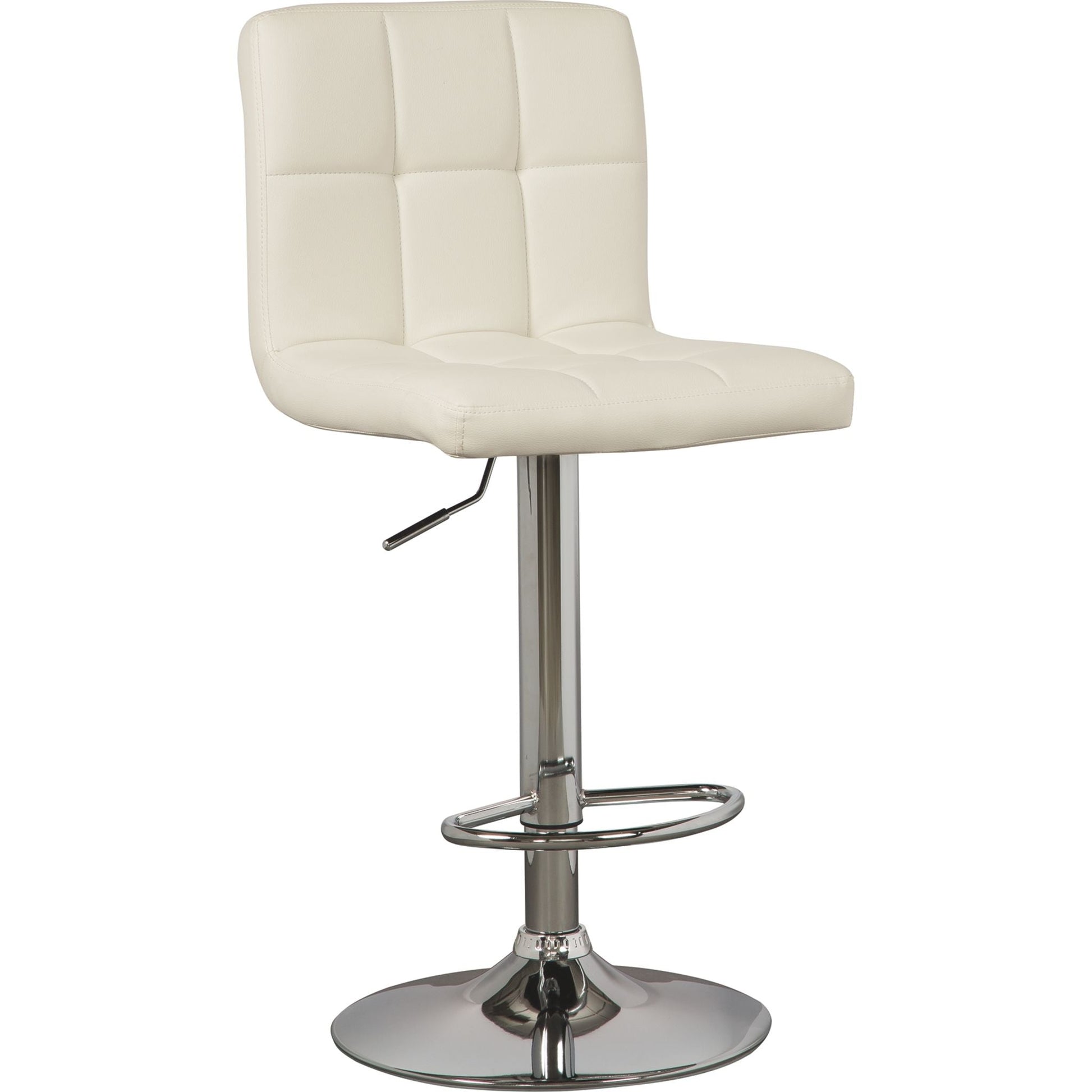 Bellatier 2 Bar Stools - Bone - (PKG000064)