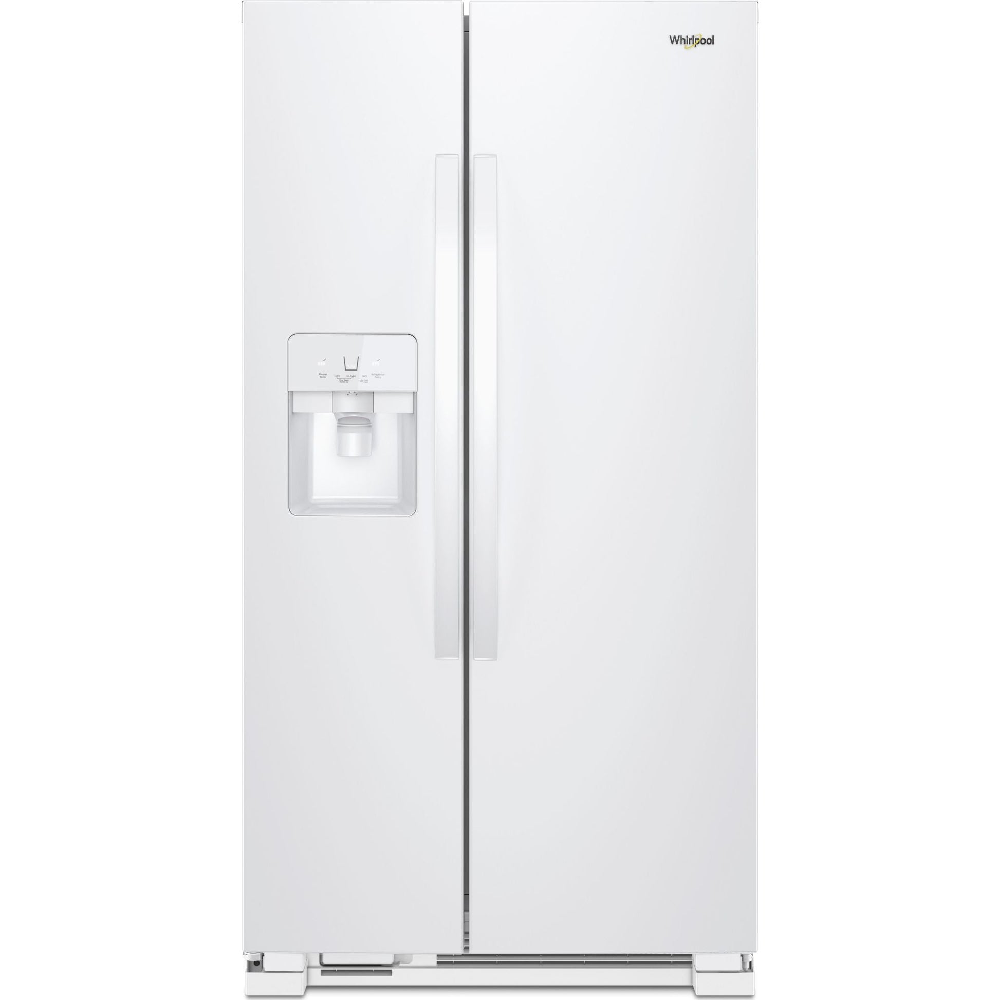 Whirlpool Side x Side Fridge (WRS321SDHW) - White