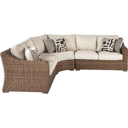 Outdoor Beachcroft Collection 3 Piece Package Beige