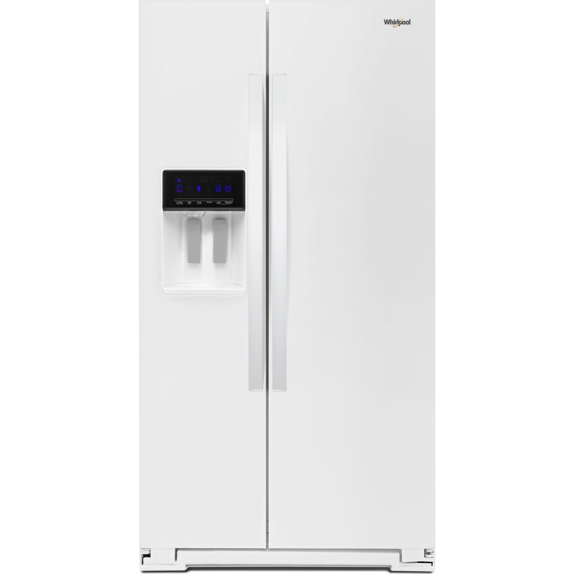 Whirlpool Side x Side Fridge (WRS571CIHW) - White