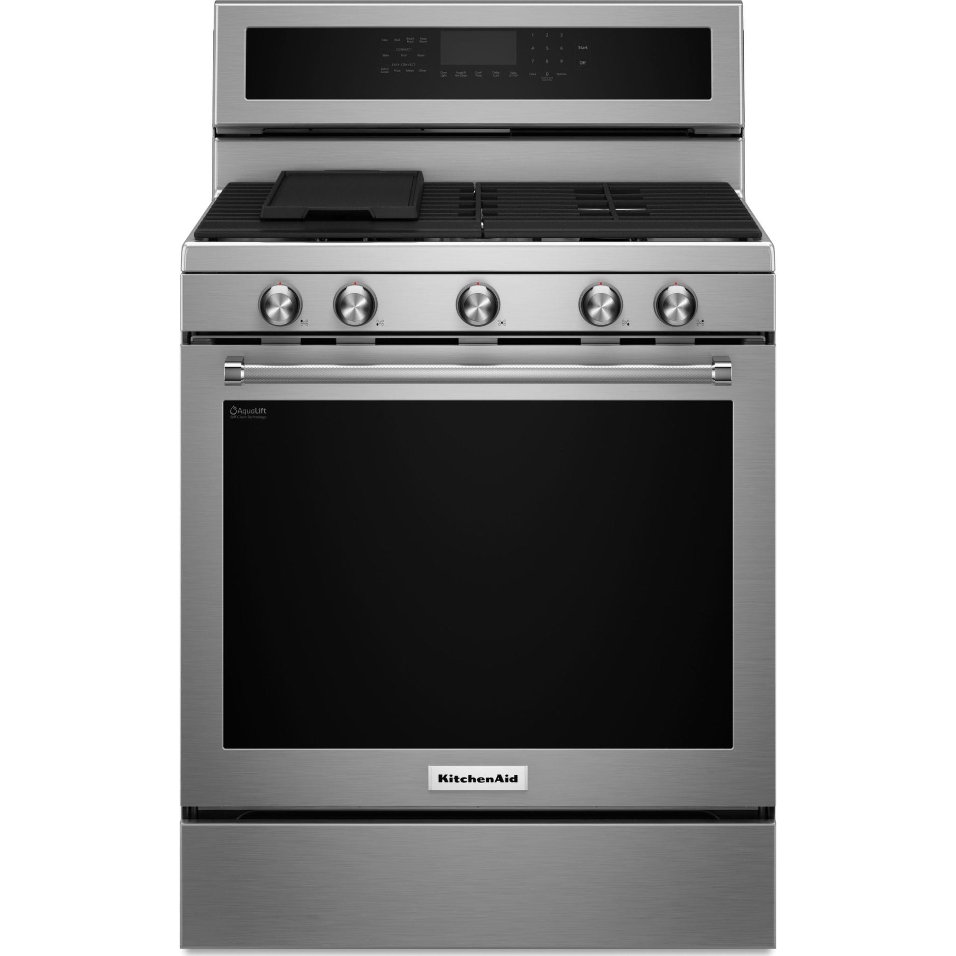 KitchenAid Gas Range (KFGG500ESS) - Stainless Steel