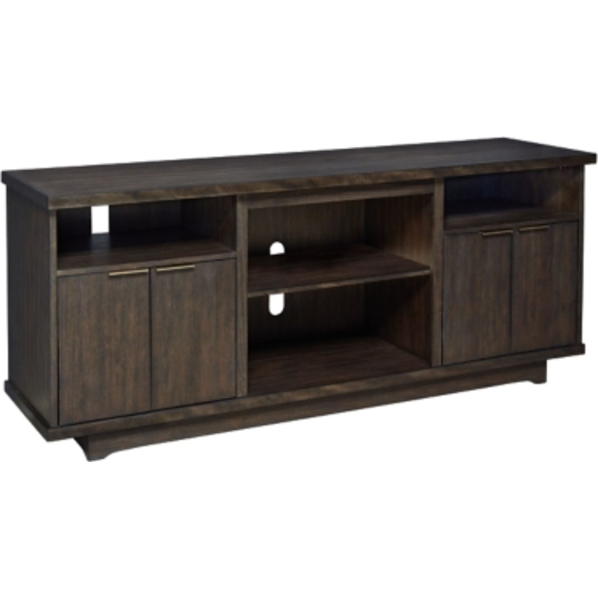 Brazburn Large TV Stand - Dark Brown