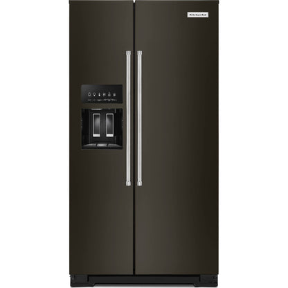 KitchenAid Side x Side Fridge (KRSF705HBS) - Black Stainless