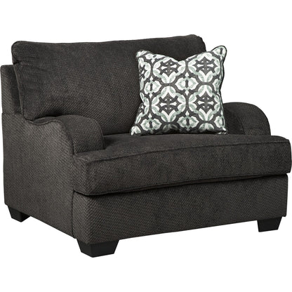 Charenton Chair and a Half - Charcoal