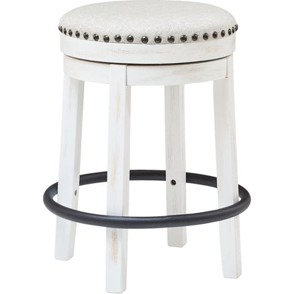 Valebeck Bar Stool - White/Black - (D546-324)