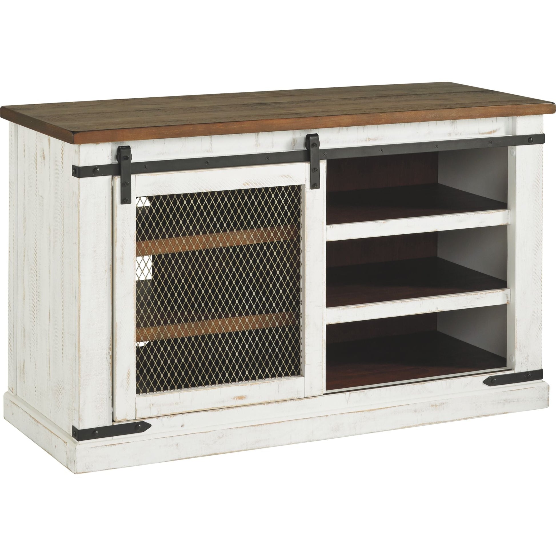 Wystfield TV Stand - White/Brown
