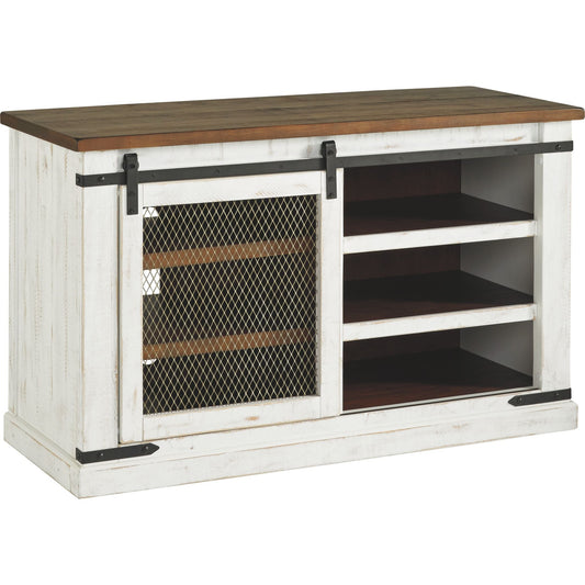 Wystfield TV Stand - White/Brown