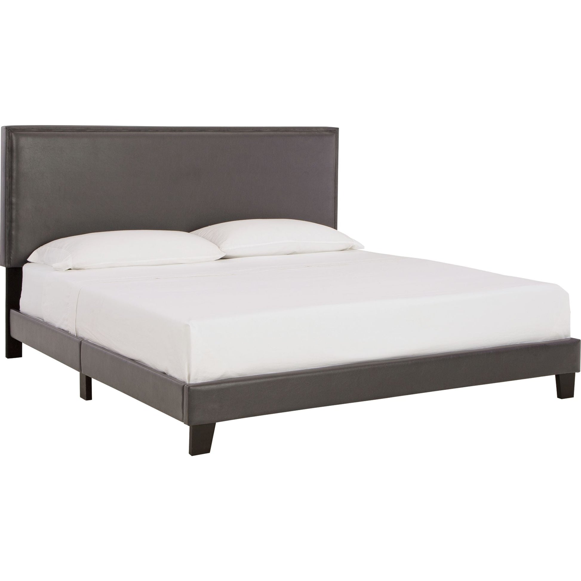 Mesling King Bed - Gray