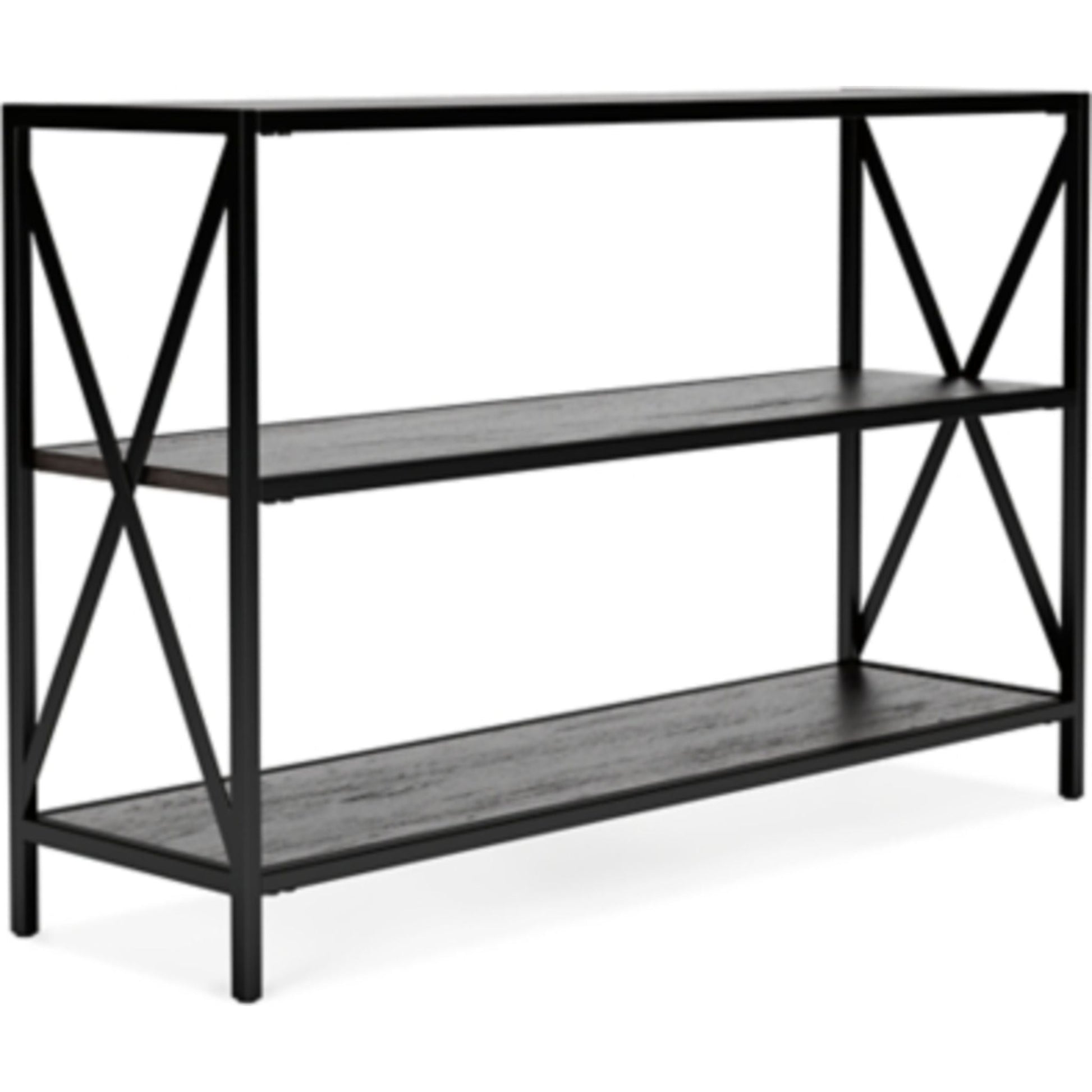 Freedan Bookcase - Grayish Brown
