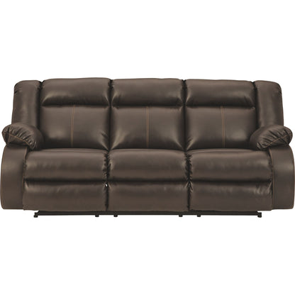 Denoron Power Reclining Sofa - Chocolate