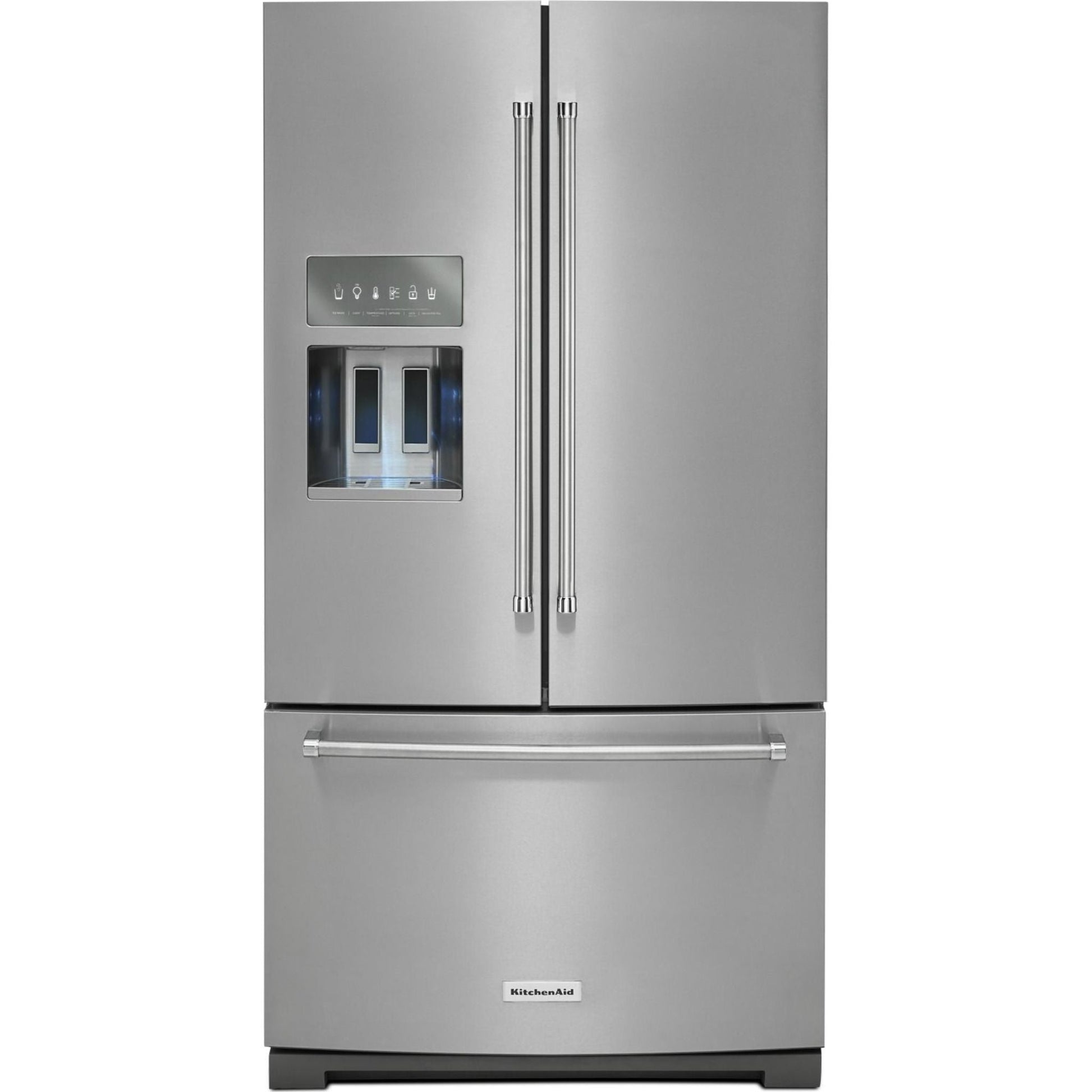 KitchenAid French Door Fridge (KRFF507HPS) - Stainless Steel