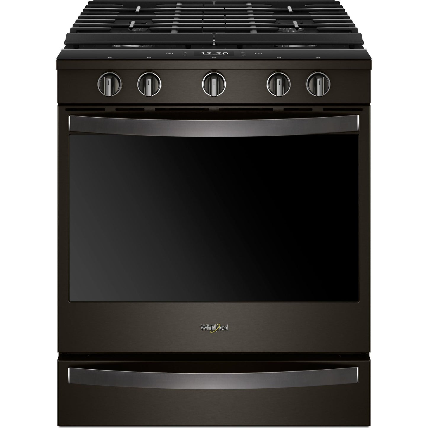 Whirlpool Gas Range (WEG750H0HV) - Black Stainless
