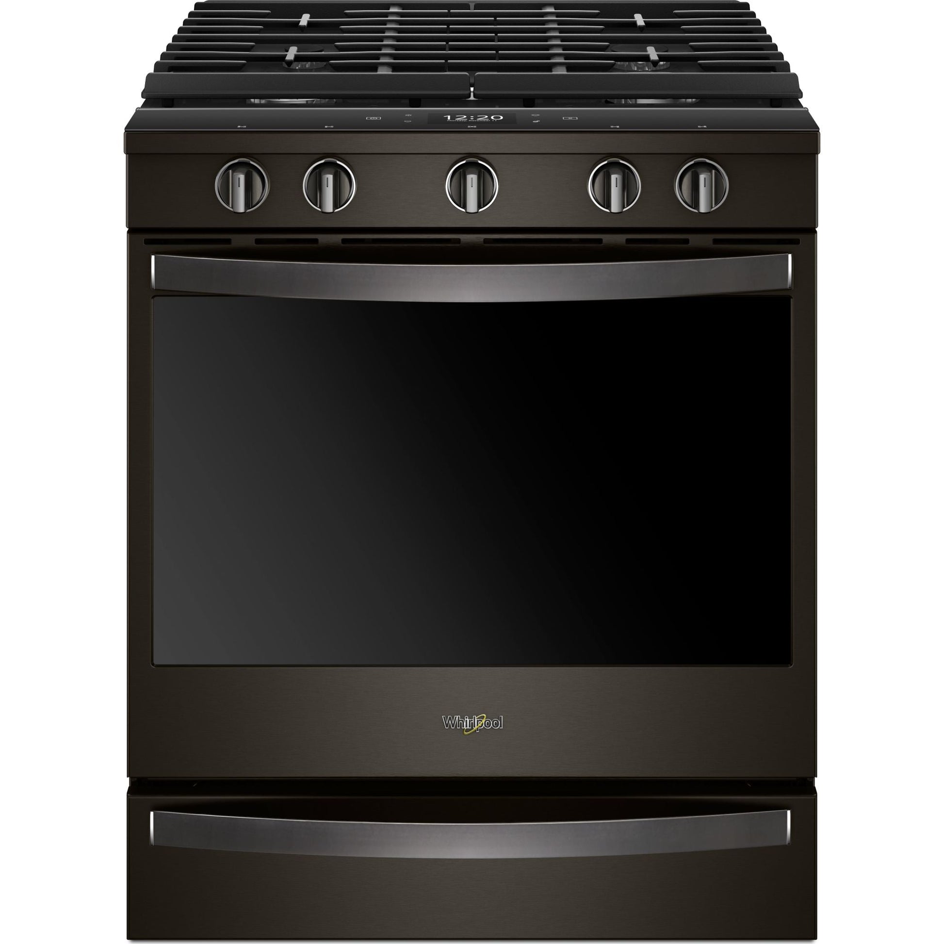 Whirlpool Gas Range (WEG750H0HV) - Black Stainless