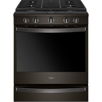 Whirlpool Gas Range (WEG750H0HV) - Black Stainless