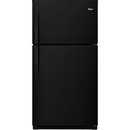 Whirlpool Top Mount Fridge (WRT541SZDB) - Black