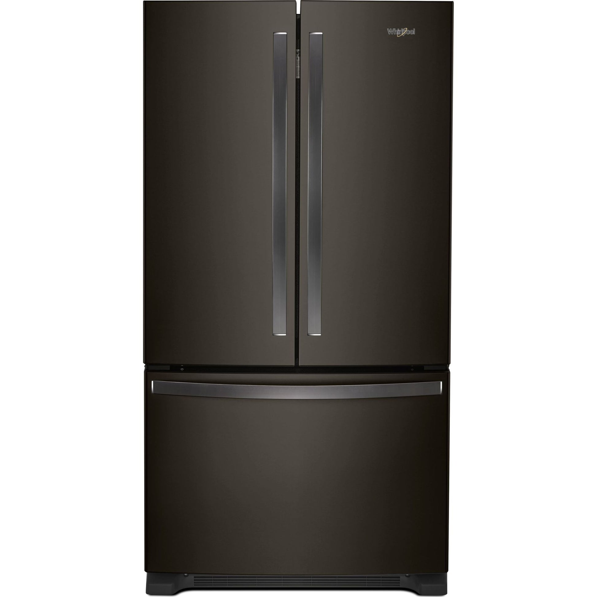 Whirlpool French Door Fridge (WRF535SWHV) - Black Stainless