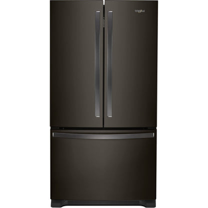 Whirlpool French Door Fridge (WRF535SWHV) - Black Stainless