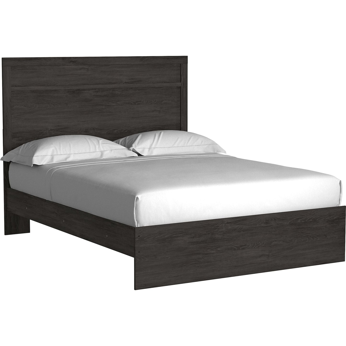 Belachime 3 Piece Queen Panel Bed - Black