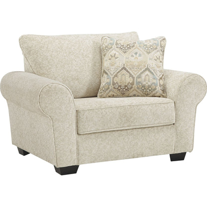 Haisley Chair and a Half - Ivory