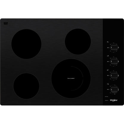 Whirlpool 30" Cooktop (WCE55US0HB) - Black
