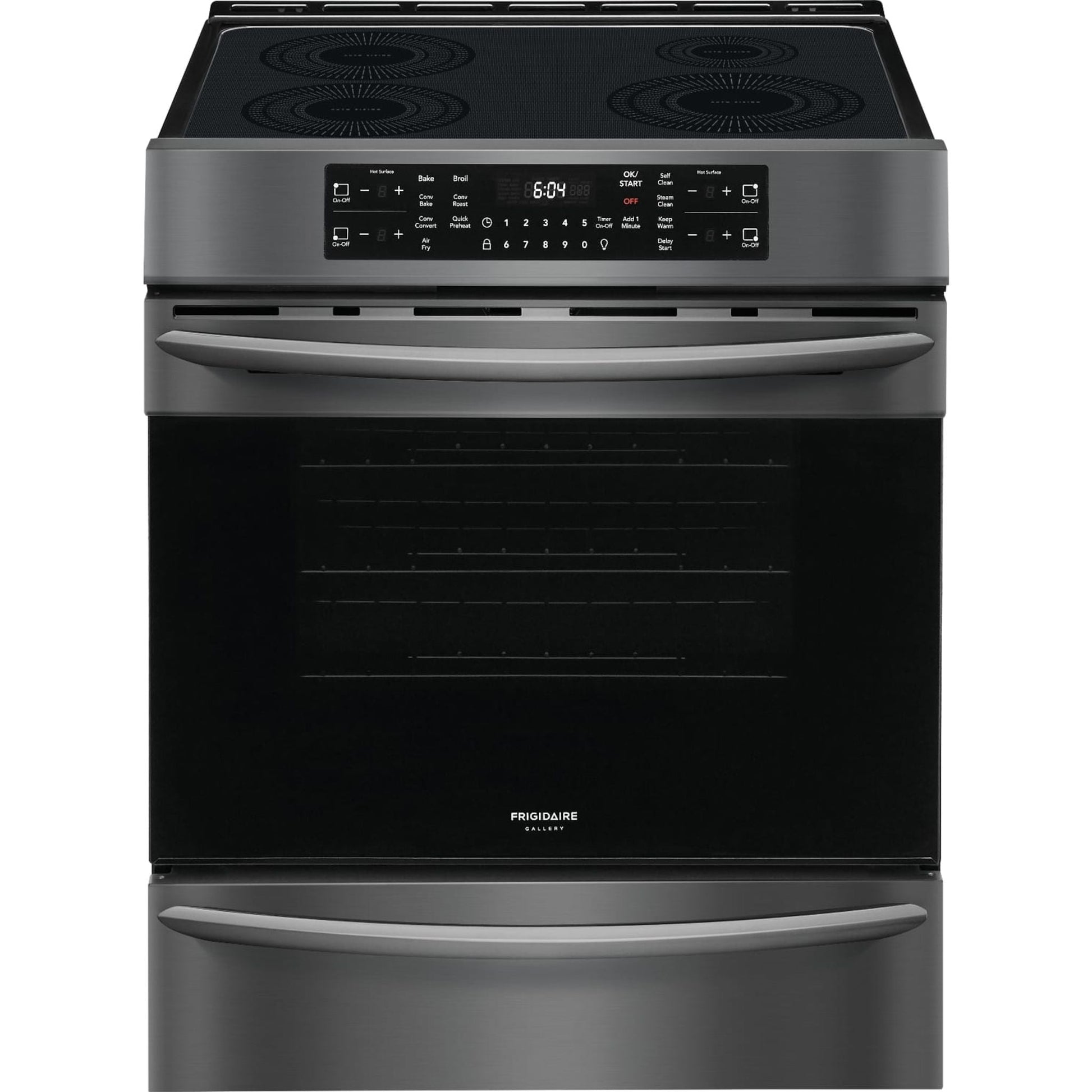 Frigidaire Gallery Front Control Range (CGIH3047VD) - Black Stainless