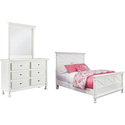 Kaslyn 5 Piece Bedroom - White