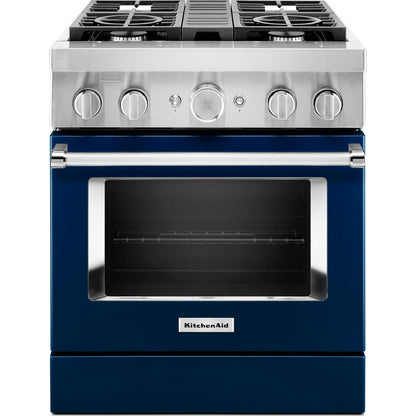 KitchenAid Dual Fuel Range (KFDC500JIB) - Ink Blue