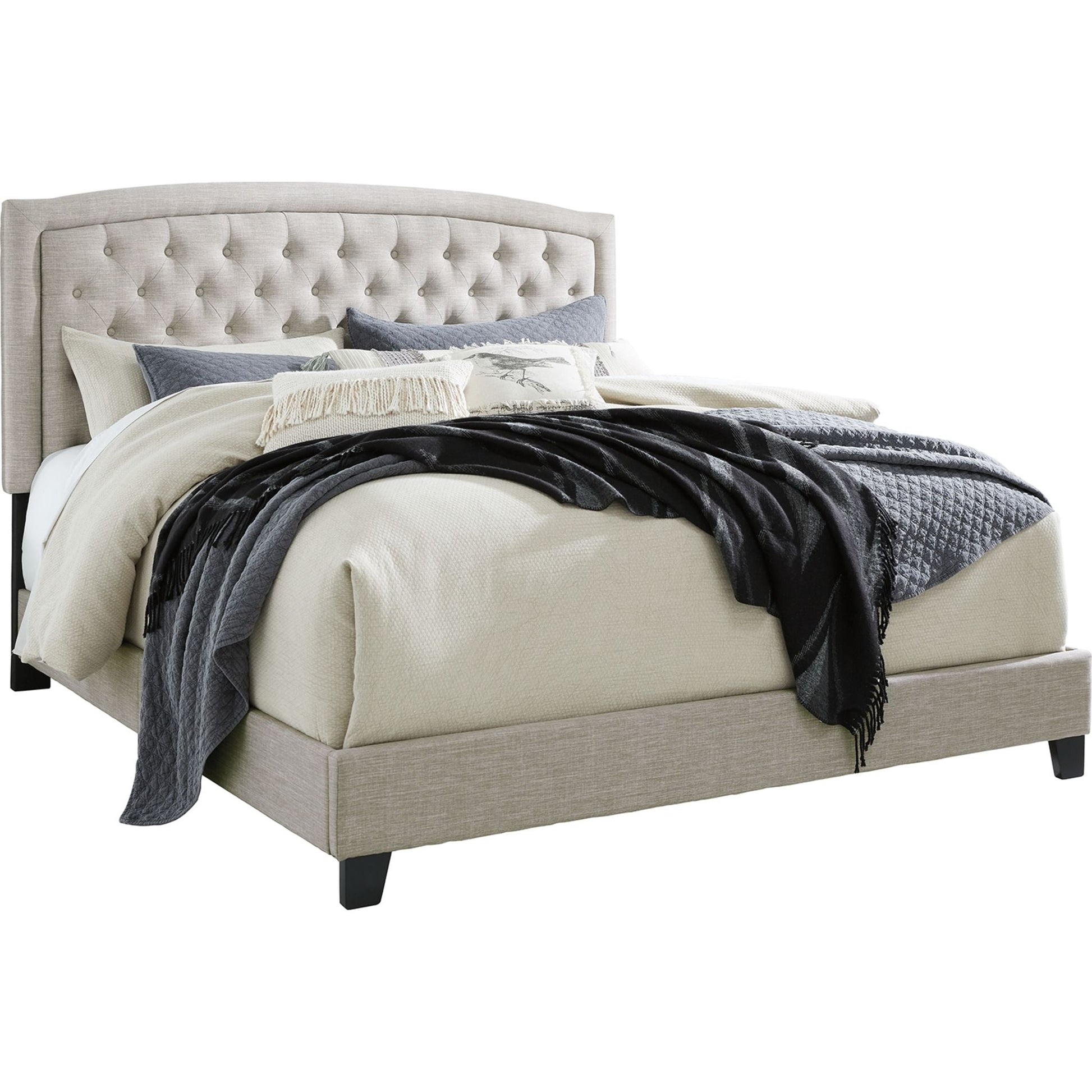 Jerary King Bed - Gray