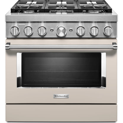 KitchenAid Dual Fuel Range (KFDC506JMH) - Milkshake