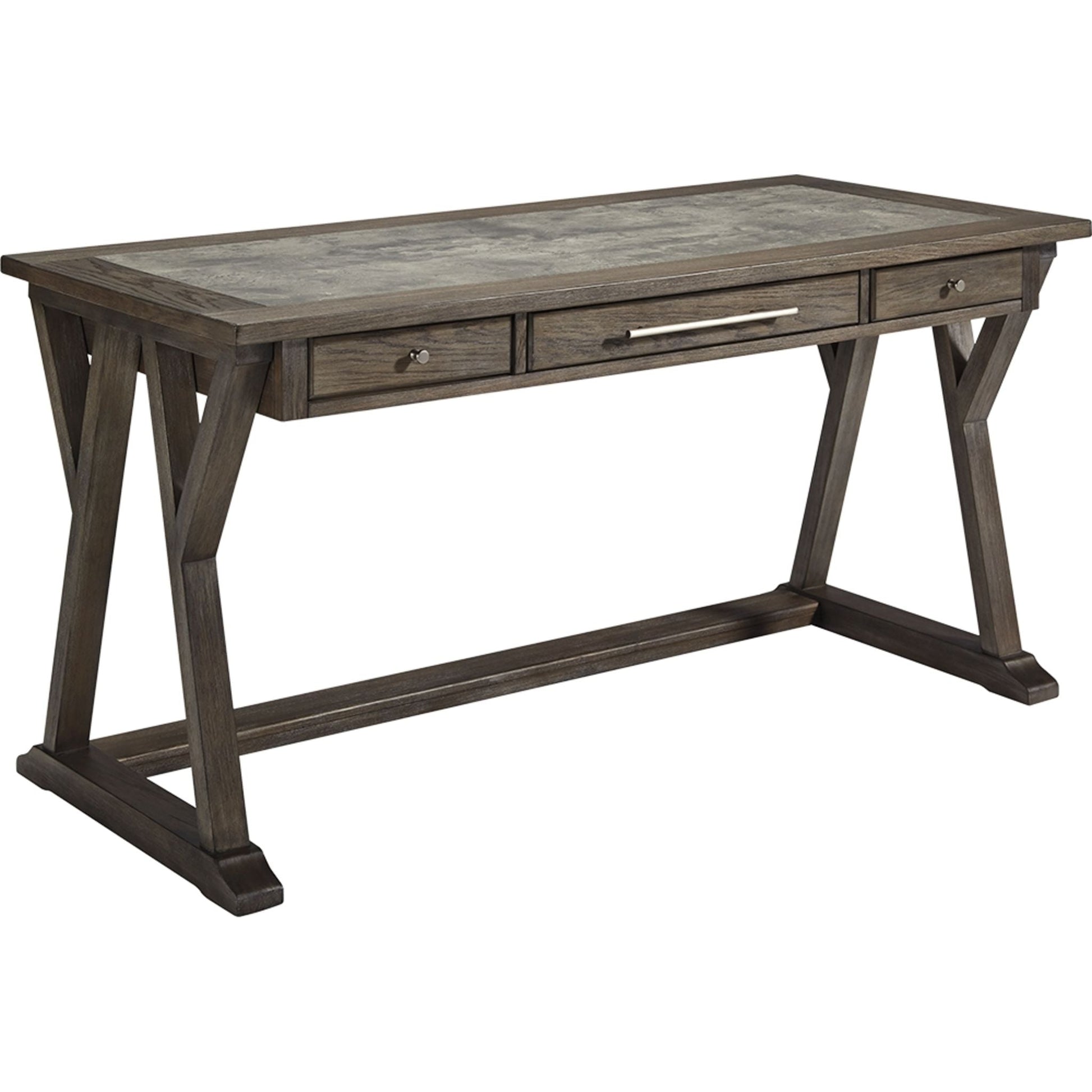 Luxenford Desk - Grayish Brown