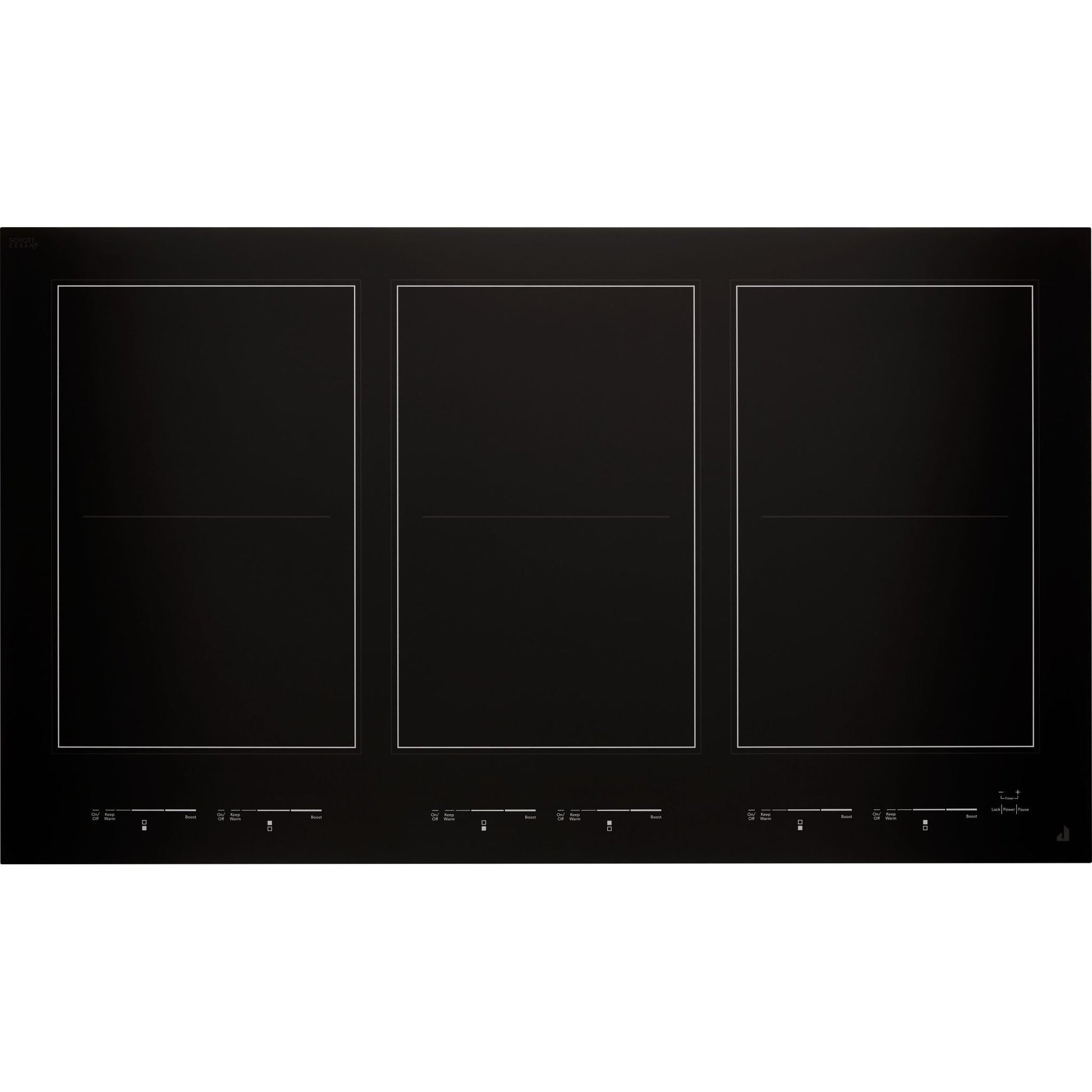JennAir 36" Induction Cooktop (JIC4736HB) - Floating Glass Black