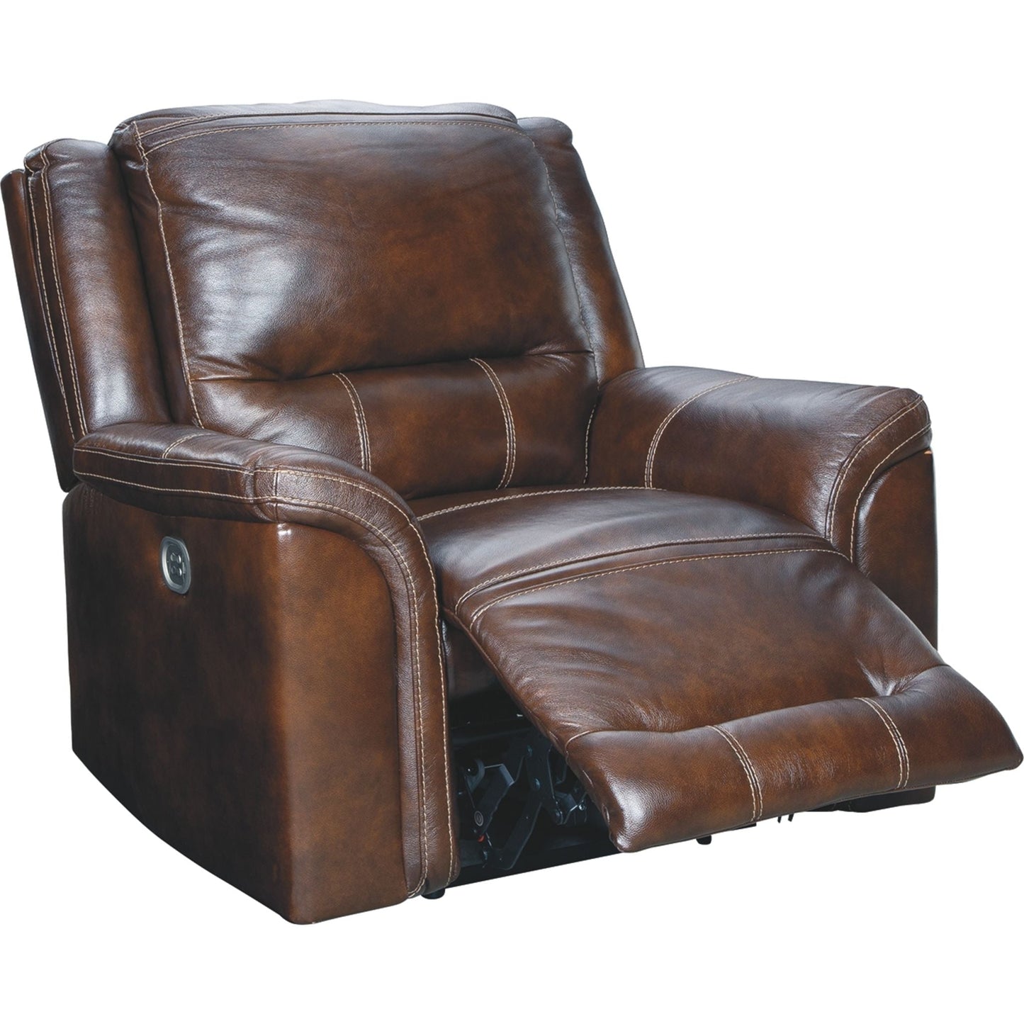 Catanzaro Power Recliner - Mahogany