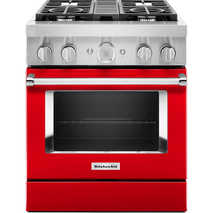 KitchenAid Dual Fuel Range (KFDC500JPA) - Passion Red