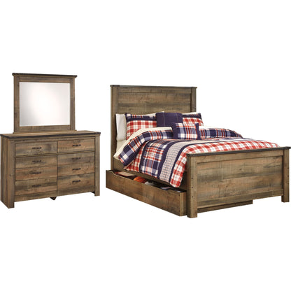 Trinell 5 Piece Bedroom - Brown