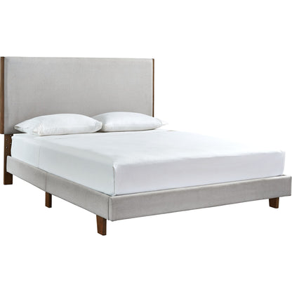 Tranhaus King Bed - Beige