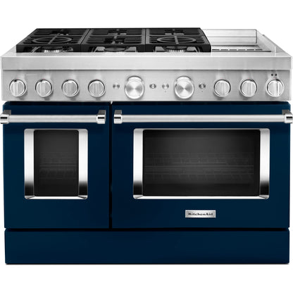 KitchenAid Dual Fuel Range (KFDC558JIB) - Ink Blue