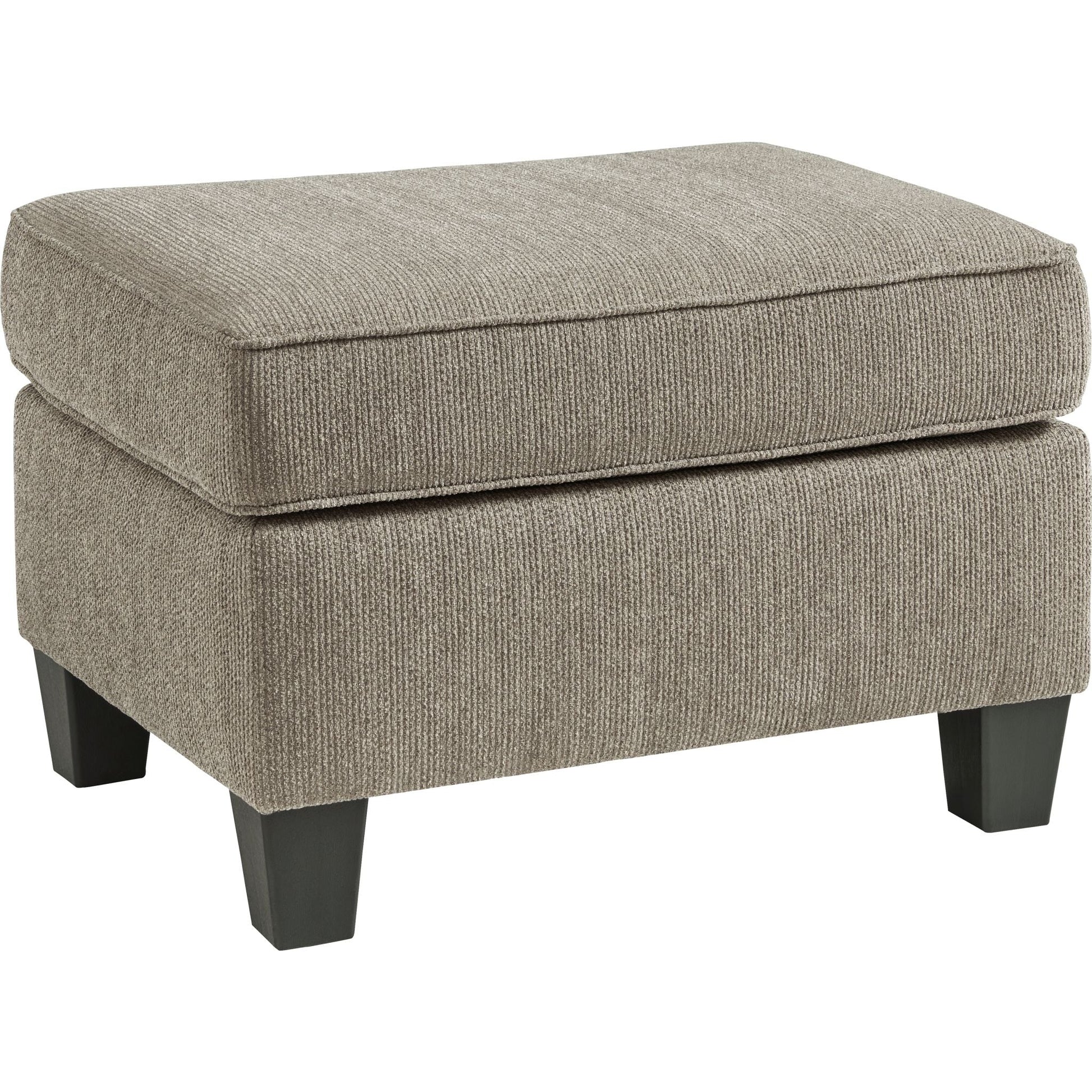 Shewsbury Ottoman - Pewter