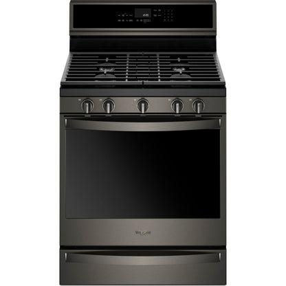 Whirlpool Gas Range (WFG975H0HV) - Black Stainless