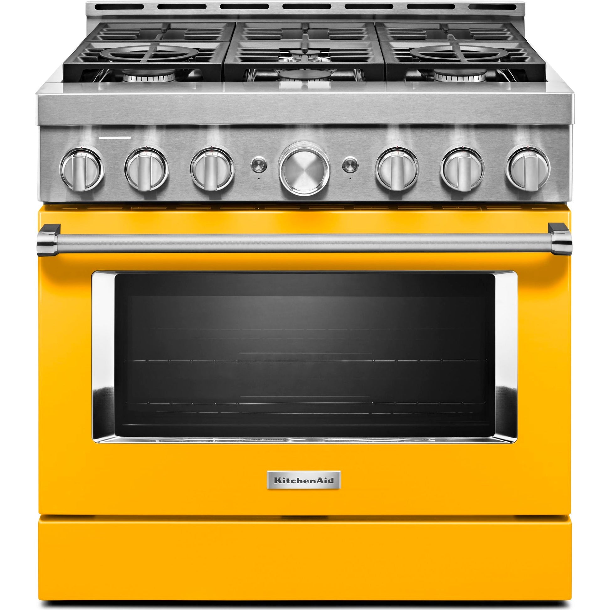KitchenAid Gas Range (KFGC506JYP) - Yellow Pepper