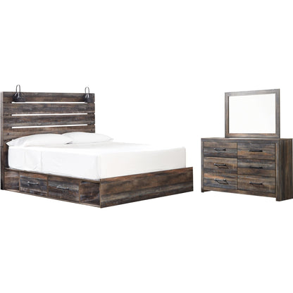 Drystan 5 Piece King Bedroom - Multi
